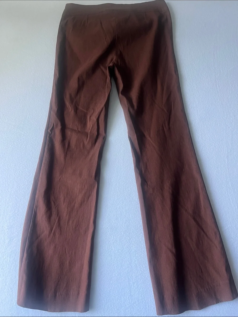 Women's Ylos Brown 95% Cotton European Pants Size 38(us size 6)